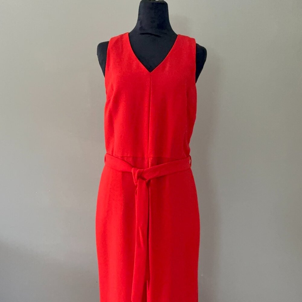 NWOT Banana Republic Elegant Red Jumpsuit